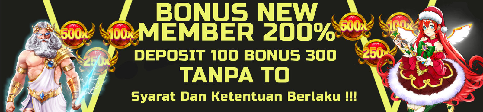 Event 200% Untuk New Member